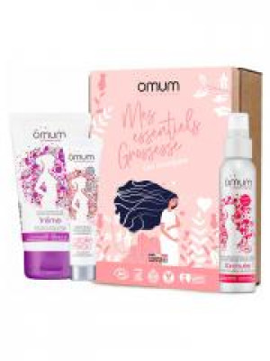 Omum Coffret Mes Essentiels Grossesse Les iconiques Bio - Coffret 3 produits + 1 guide