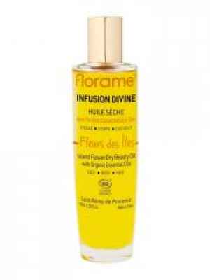 Florame Infusion Divine Huile Sèche Fleurs des Îles Bio 100 ml - Flacon 100 ml