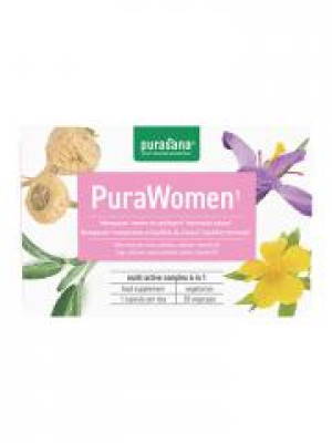 Purasana PuraWomen 30 Végécaps - Boîte 30 végécaps