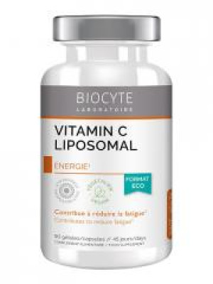 Biocyte Vitamin C Liposomal 90 Gélules - Pot 90 gélules