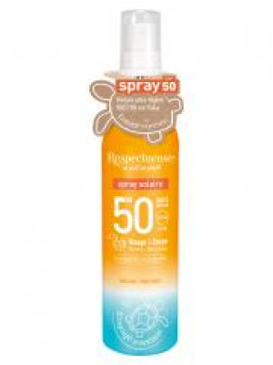 Respectueuse Spray Solaire SPF50 100 ml - Flacon-Vaporisateur 100 ml
