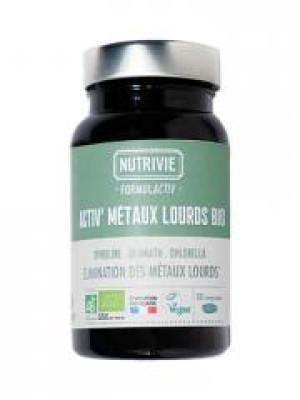 Nutrivie Complexe Métaux Lourds Bio 30 Comprimés - Pot 30 comprimés