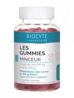 Biocyte Les Gummies Minceur 60 Gummies - Pot 60 gommes
