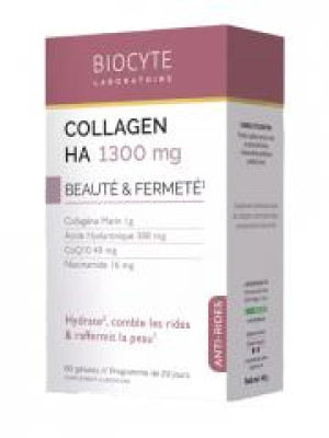 Biocyte Collagen HA 1300 mg 80 Gélules - Boîte 80 gélules