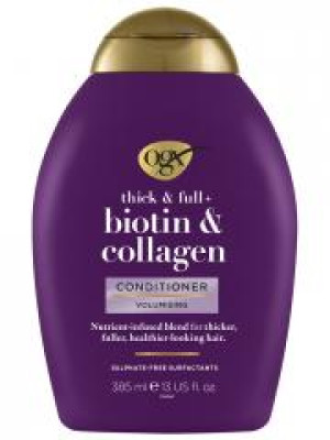 Ogx Après-Shampoing Biotine et Collagène 385 ml - Flacon 385 ml