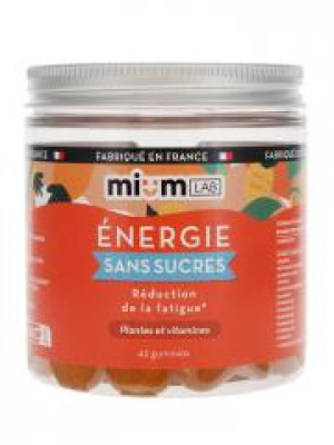 Mium Lab Énergie Sans Sucres 42 Gummies - Pot 42 gummies