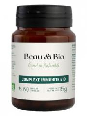 Beau & Bio Complexe Immunité 60 Gélules - Pot 60 gélules