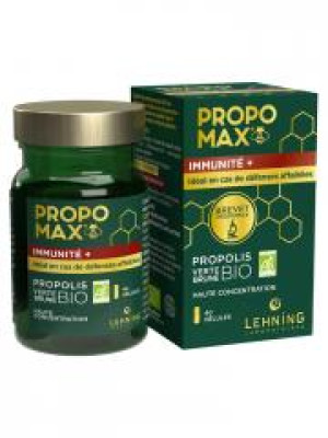 Laboratoires Lehning Propo Max Immunité + Bio 40 Gélules - Boîte 40 gélules