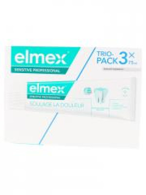 Elmex Sensitive Professional Lot de 3 x 75 ml - Lot 3 x 75 ml
