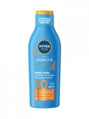 Nivea Sun Protect & Bronze Double Action Lait Solaire SPF30 200 ml - Flacon 200 ml