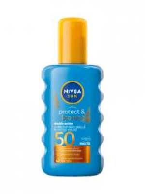 Nivea Sun Protect & Bronze Double Action Spray Solaire SPF50 200 ml - Spray 200 ml