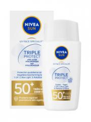 Nivea Sun UV Face Specialist Triple Protect Solaire SPF50+ 40 ml - Flacon 40 ml