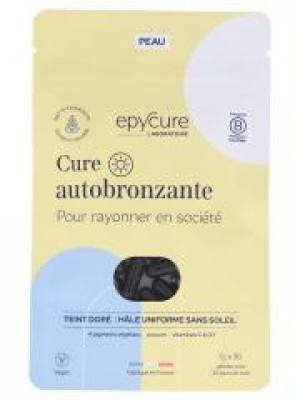 Epycure Cure Autobronzante 30 gélules - Doypack 30 gélules