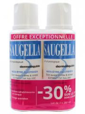 Saugella Dermoliquide Lot de 2 x 250 ml - Lot 2 x 250 ml