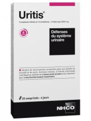 NHCO Uritis Défenses du Système Urinaire 20 Comprimés - Boîte 20 comprimés