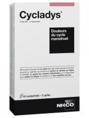 NHCO Cycladys Douleurs du Cycle Menstruel 45 Comprimés - Boîte 45 Comprimés