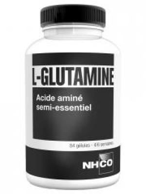 NHCO L-Glutamine 84 Gélules - Pot 84 gélules