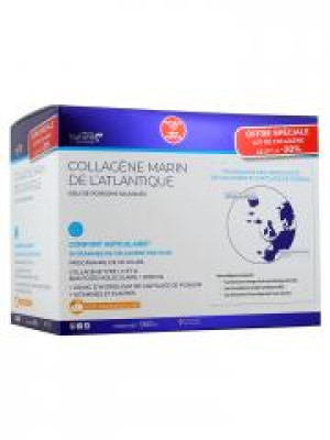 Pharm Nature Collagène Marin de L'Atlantique Confort Articulaire Lot de 2 x 450 g - Boîte 900 g