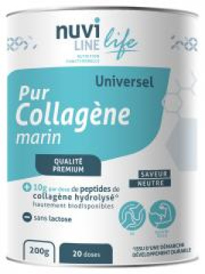 Nuviline Life Pur Collagène Marin 200 g - Pot 200 g