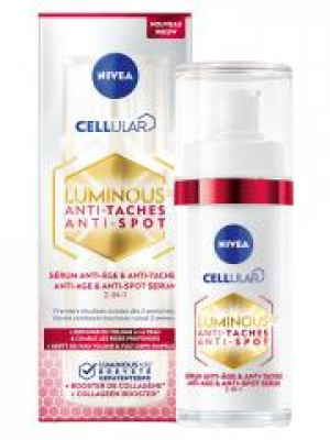 Nivea Cellular Luminous630 Sérum Anti-Âge & Anti-Taches 30 ml - Flacon-Pompe 30 ml