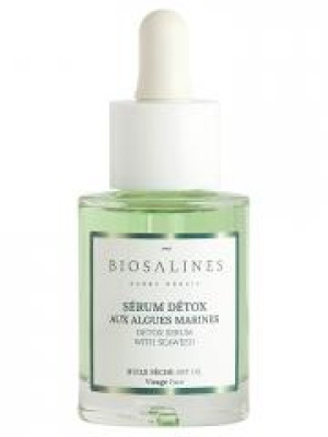 Biosalines Sérum Détox Anti-Imperfections aux Algues Marines 30 ml - Flacon compte goutte 30 ml