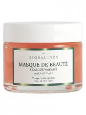 Biosalines Masque de Beauté à l'Algue Wakamé 50 ml - Pot 50 ml