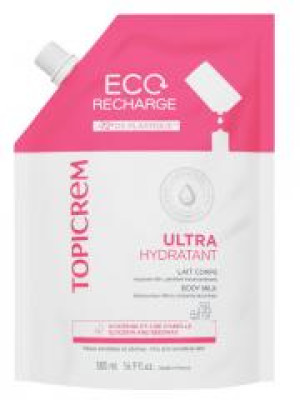 Topicrem Ultra-Hydratant Lait Corps Éco-Recharge 500 ml - Doypack 500 ml