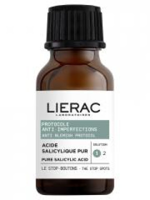 Lierac Acide Salicylique Pur Le Stop Boutons 15 ml - Flacon 15 ml