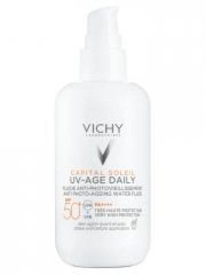 Vichy Capital Soleil UV-Age Daily Fluide Anti-Photovieillissement SPF50+ 80 ml - Flacon-Pompe 80 ml