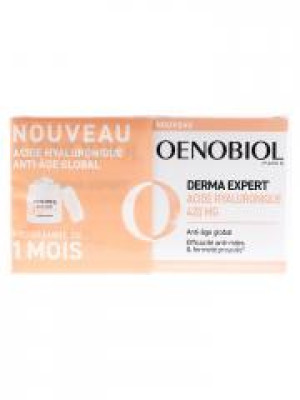 Oenobiol Derma Expert Acide Hyaluronique 420 mg Lot de 2 x 30 Gélules - Lot 2 x 30 Gélules