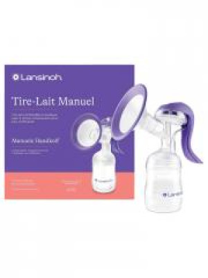 Lansinoh Tire-Lait Manuel - Boîte 1 tire-lait + accessoires