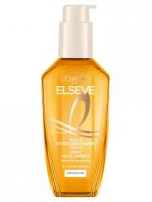 L'Oréal Paris Elseve Huile Extraordinaire Coco Sérum Haute Légèreté 100 ml - Flacon-Pompe 100 ml
