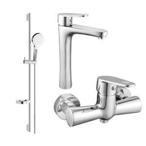 Mexen Kama DS05 zestaw prysznicowy, chrom - 72514DS05-00