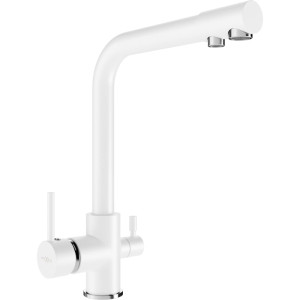 Mexen Duero bateria kuchenna, biała - 671600-20