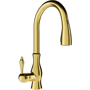 Mexen Savita bateria kuchenna, złota - 672601-50