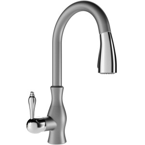 Mexen Savita bateria kuchenna, szara - 672601-61