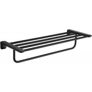Mexen Lea półka na ręcznik, czarna - 7026020-70