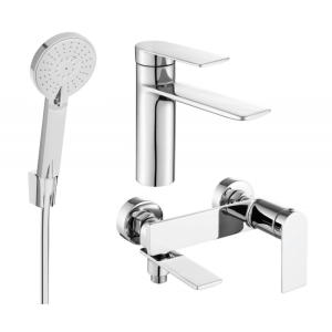 Mexen Zero R40 zestaw wannowy, chrom - 71103R40-00