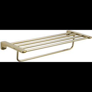 Mexen Lea półka na ręcznik, złota - 7026020-50