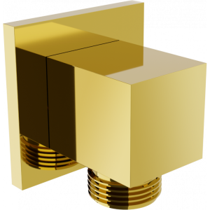 Mexen Cube przyłącze kątowe, złote - 79340-50