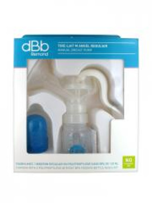 Dbb Remond Tire-Lait Manuel Avec 1 Biberon Polypropylène Clear Tétine Nn Silicone - Coffret 1 tire-lait