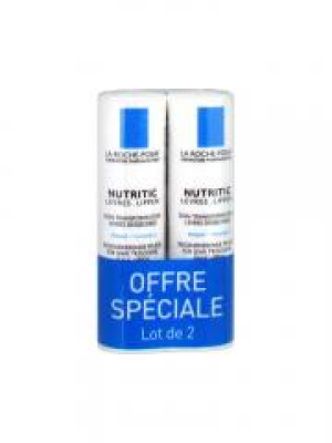 La Roche-Posay Nutritic Lèvres Lot 2 Sticks 4,7 ml - Lot 2 x 4,7 ml