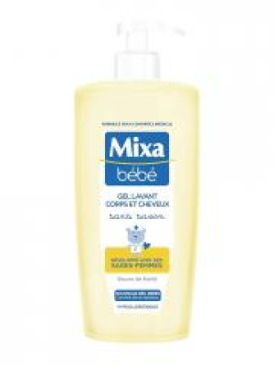 Mixa Bébé Gel Lavant Corps et Cheveux Sans Savon 750 ML - Flacon-Pompe 750 ml