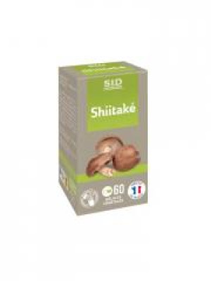 S.I.D Nutrition Shiitaké Micro Granules 60 Gélules Végétales - Flacon
