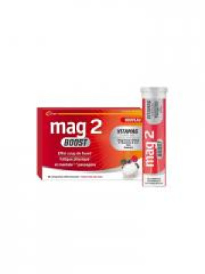 MAG 2 Boost Effet Coup de Fouet 20 Comprimés Effervescents - Boîte