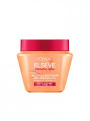 L'Oréal Paris Elseve Dream Long Masque Sauveur de Longueurs Cheveux Longs Abîmes 290 ml - Pot 310 ml