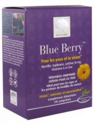 New Nordic Blue Berry 120 Cp - Boîte 120 comprimés