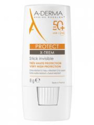 A-Derma Protect X-Trem - Stick Solaire Invisible Spf50+ 8 g - Stick 8 g