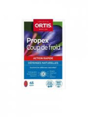 Ortis Propex Coup de Froid 45 Comprimés - Boîte 45 comprimés