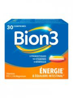 Bion 3 Énergie 30 Unités - Boîte 30 comprimés
